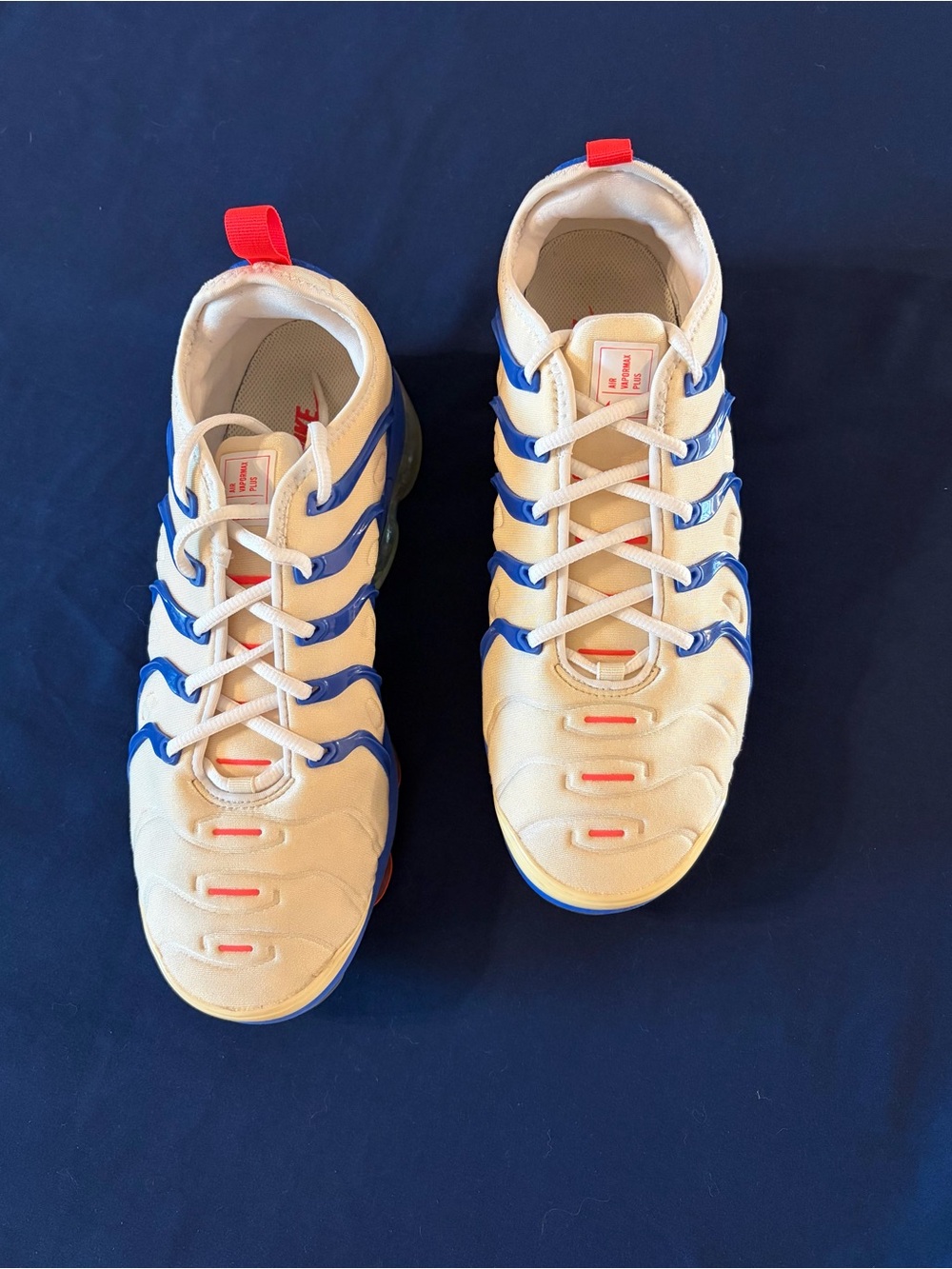 Nike Air VaporMax Plus Coconut Milk Hyper Royal Men's 11